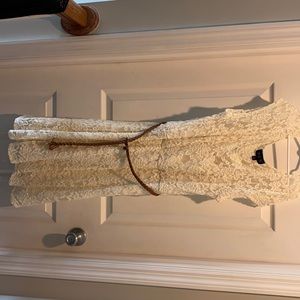 Off white lace dress